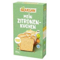 Mix Bio pentru Prajituri cu Lamaie, Vegan, Biovegan, 450 g