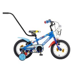 Bicicleta Copii Polar 2024 Police - 14 Inch, Albastru Ultimate FactoryBikes