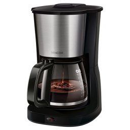 Cafetiera Sencor 1,25 L cu filtru permanent, anti-picurare, 1000 W