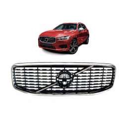 Grila centrala Volvo XC60 II 2017-2021, finisaj negru lucios