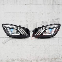 Faruri Full LED Mercedes S-Class W222 Maybach X222 Facelift Design