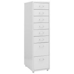 Fiset mobil, gri, 28x41x109 cm, metal GartenMobel Dekor