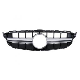 Grila centrala Mercedes C-Class W205/S205/C205/A205 2014-2018 fara camera