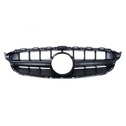 Grila centrala Mercedes C-Class W205 S205 C205 A205 2014-2018 negru