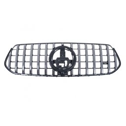 Grila centrala Mercedes GLE W167/C167 Panamericana negru lucios crom
