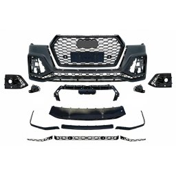Bara fata Audi Q5 FY SUV 2017-2020, design RS, grile negru lucios