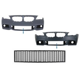 Grila centrala inferioara compatibila BMW Seria 5 F10 F11 M-Tech 2009-2017