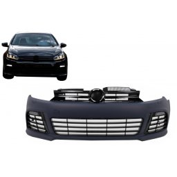 Bara fata VW Golf 6 VI 2008-2013 R20 Look cu grile si lumini DRL