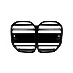 Grile duble frontale negre lucioase pentru BMW Seria 4 G22 G23 dupa 2021