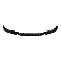 Spoiler tuning pentru bara M frontala BMW Seria 4 G22 Coupe 2022+ negru lucios