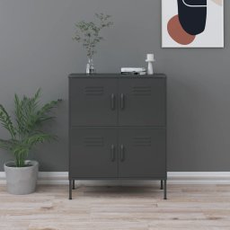 Dulap de depozitare, antracit, 80x35x101,5 cm, otel GartenMobel Dekor