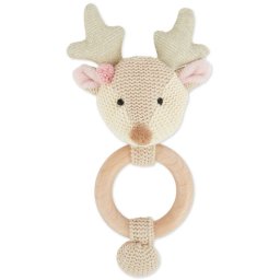 Bieco Grasping Toy with Rattle Fawn jucarie cu zornăitoare 0 m+ 1 buc