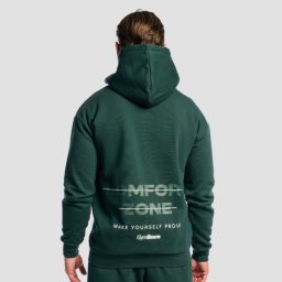 GymBeam Hanorac cu fermoar Zone Forest XXL