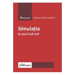 Simulatia in noul Cod civil - Adrian-Gabriel Dinescu