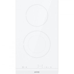 Plita vitroceramica incorporabila Gorenje ECT322WCSC, 2900W, 2 zone, 8 trepte, StopGo, StayWarm, Electrica, Alb
