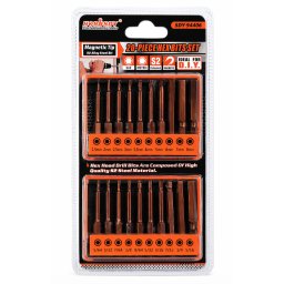 Set biti hexagonali 20 piese HORUSDY S2 magnetici metric si inch pentru bormasina/surubelnita