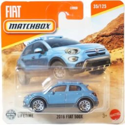 Matchbox: mașinuță - Fiat 500X 2016