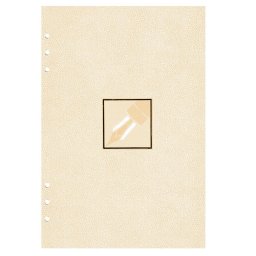 Rezerva organizer A4 Precision, 85 file, hartie ivory