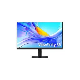 Monitor LED SAMSUNG ViewFinity S8 S80UD LS27D800UAUXEN, 27" UHD, IPS, 60 Hz, 5ms, Black
