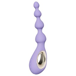 LELO Soraya Beads - vibratoare anal reîncărcabil, rezistent la apă - mov