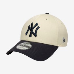Șapcă de baseball - New York Yankees bej-bleumarin, adulți
