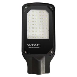 Corp iluminat stradal, V-tac, LED 30W 6500K - NEGRU