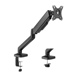 SUPORT de birou LOGILINK, pt 1 TV/monitor plat, diag. max 32 inch, rotatie, inclinare, orizontala, verticala, max 9 Kg, negru, BP0176