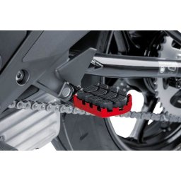 Footpegs without adapters PUIG ENDURO Rosu with rubber
