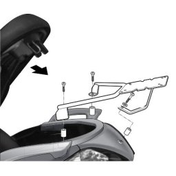 Kit de prindere cutie Top Master SHAD pentru YAMAHA VP 250 X-City 2009-2014, YAMAHA VP 125 X-City 2009-2014