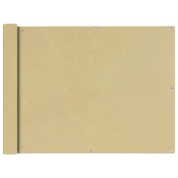 Prelata pentru balcon din tesatura oxford, 90x600cm, bej
