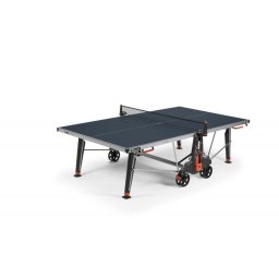 Masă Tenis de Masă Cornilleau 500X Outdoor - Laminat 6mm MATTOP, DSI 16 Puncte, Clasa C - Albastru, uni