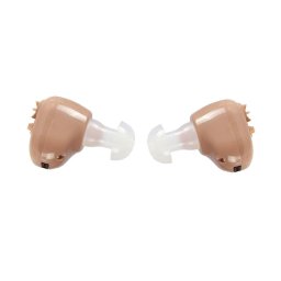 Set 2 Aparate auditive reincarcabile intraauriculare pentru ambele urechi G11-VHP