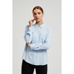 Marisse Women's Shirt Z-Ko-4516 L.Blue