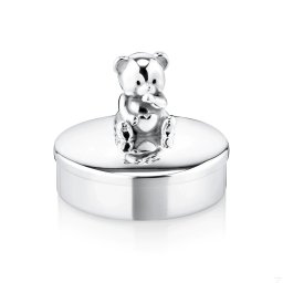 Cutiuta argint masiv Ursulet CX-FL0040U Argint pentru copii Zaramella Argenti