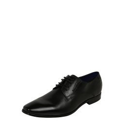bugatti Pantofi cu șireturi negru
