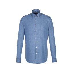 SEIDENSTICKER Cămașă albastru denim