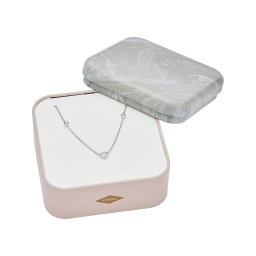 FOSSIL Lanțuri argintiu / transparent