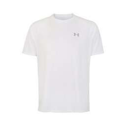 UNDER ARMOUR Tricou funcțional 'Tech 2.0' gri / alb