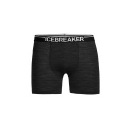 ICEBREAKER Chiloți sport 'Anatomica' negru / negru amestecat / alb