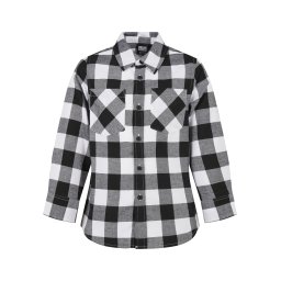 Urban Classics Cămașă negru / alb