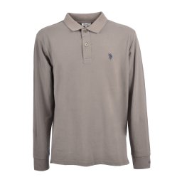 U.S. POLO ASSN. Tricou bleumarin / gri