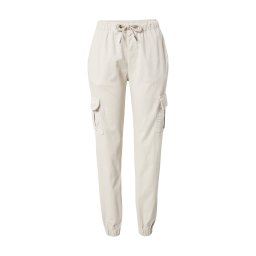 Urban Classics Pantaloni cu buzunare alb coajă de ou