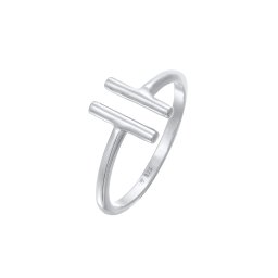 ELLI Inele 'Geo' argintiu