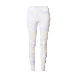 Urban Classics Leggings bej / mov lavandă / alb
