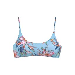LASCANA Sutien costum de baie 'Malia' albastru / portocaliu / roz