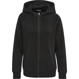 Hummel Bluză cu fermoar sport 'Red' negru