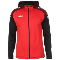 JAKO Geacă sport roșu / negru / alb