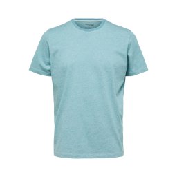 SELECTED Tricou 'SLHAspen' turcoaz