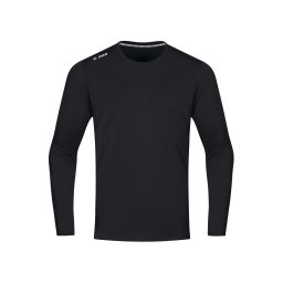 JAKO Tricou funcțional negru / alb
