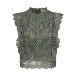 ONLY Bluză 'Karo' verde